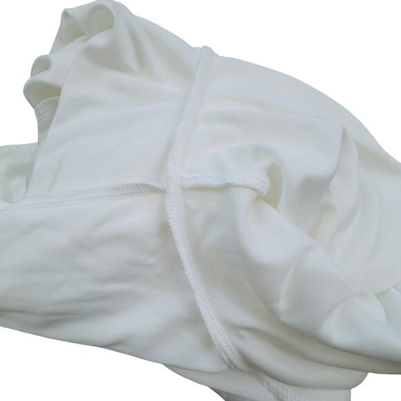 Lulus Romantic Atmosphere White Lace Halter Straight Leg Jumpsuit Women's Size S - Picture 10 of 12